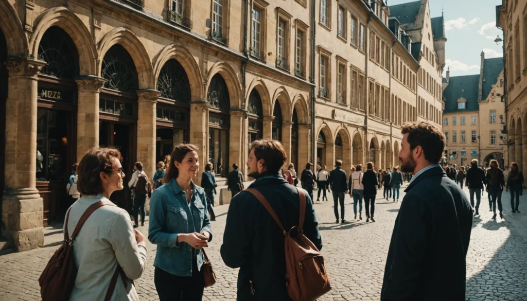 Découverte en groupe de Metz