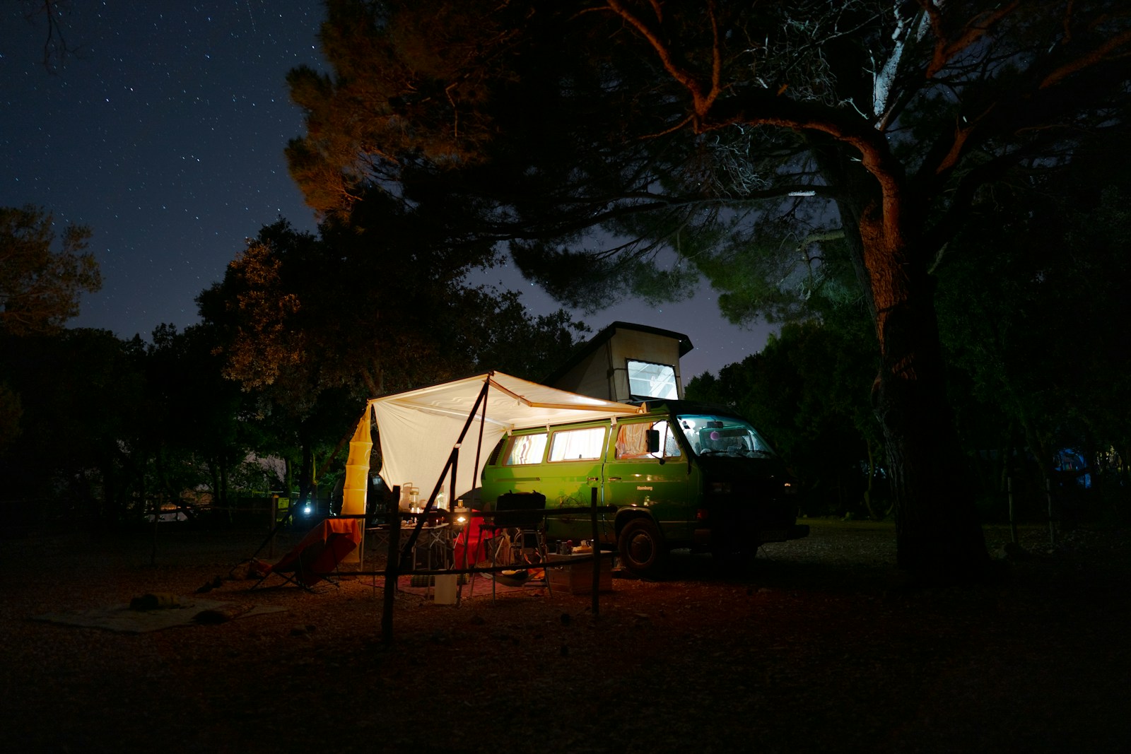 Camping au Mont Ventoux