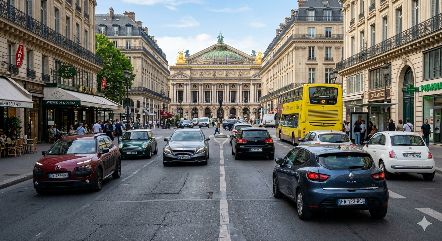 véhicules européennes