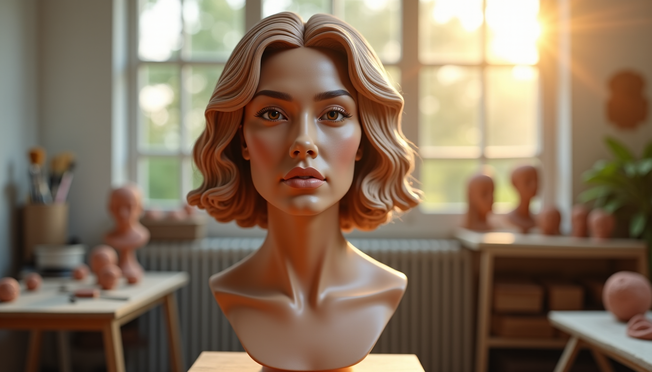 Surprenez vos proches avec une statue sur mesure créée d'après leur portrait