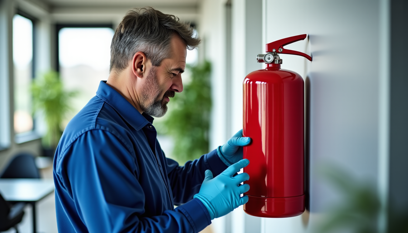 Sécurité incendie : tout ce qu'il faut savoir sur la vérification de vos extincteurs